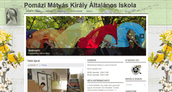 Desktop Screenshot of matyasiskola.hu
